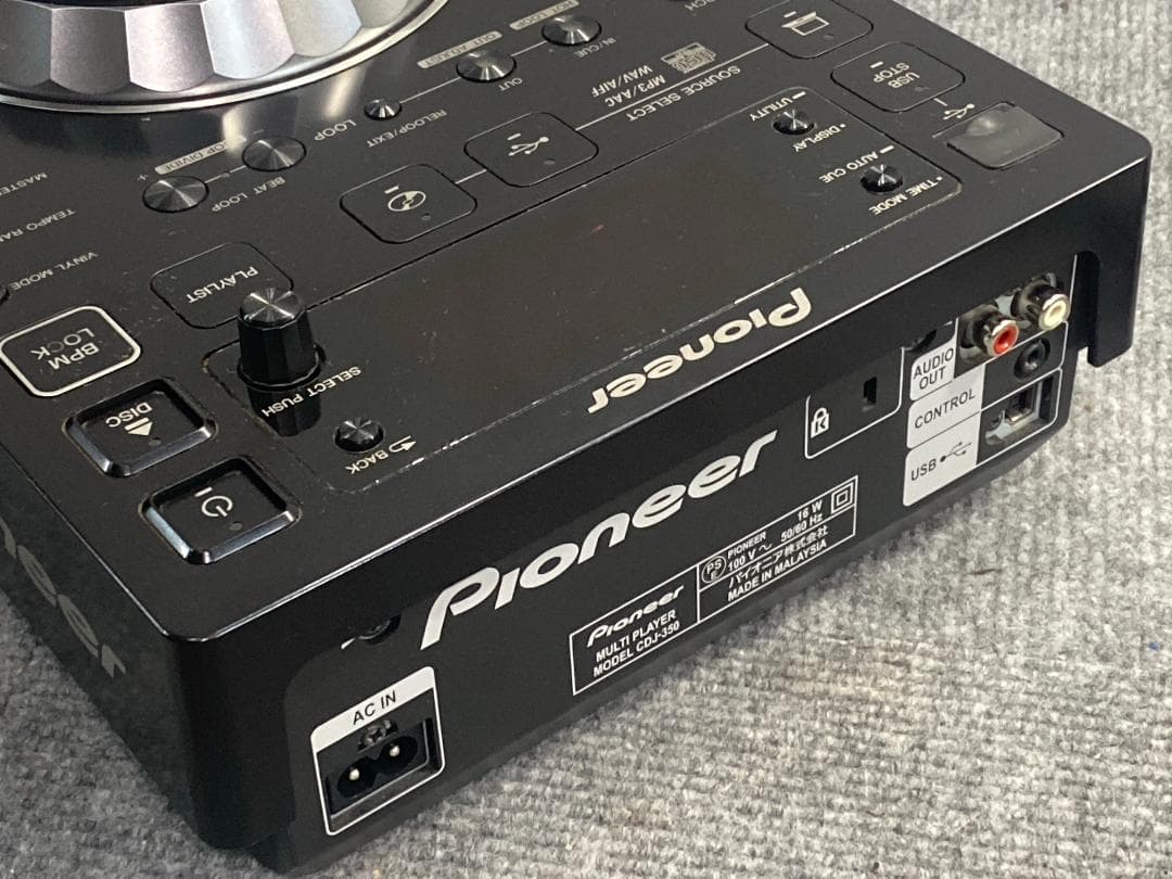 pioneer CDJ-350 CDJ ターンテーブル