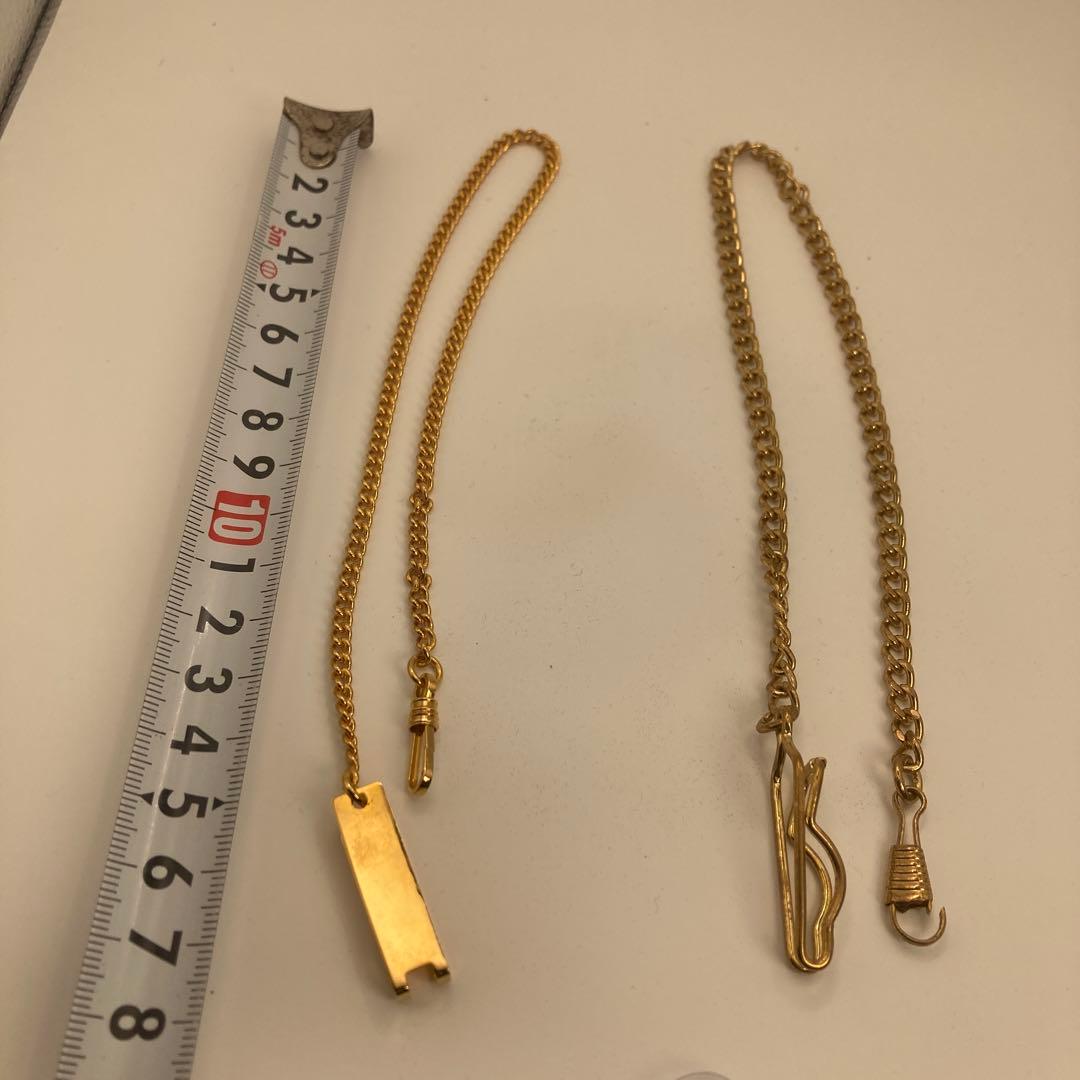 JunJun　懐中時計、チェーン3点おまとめ