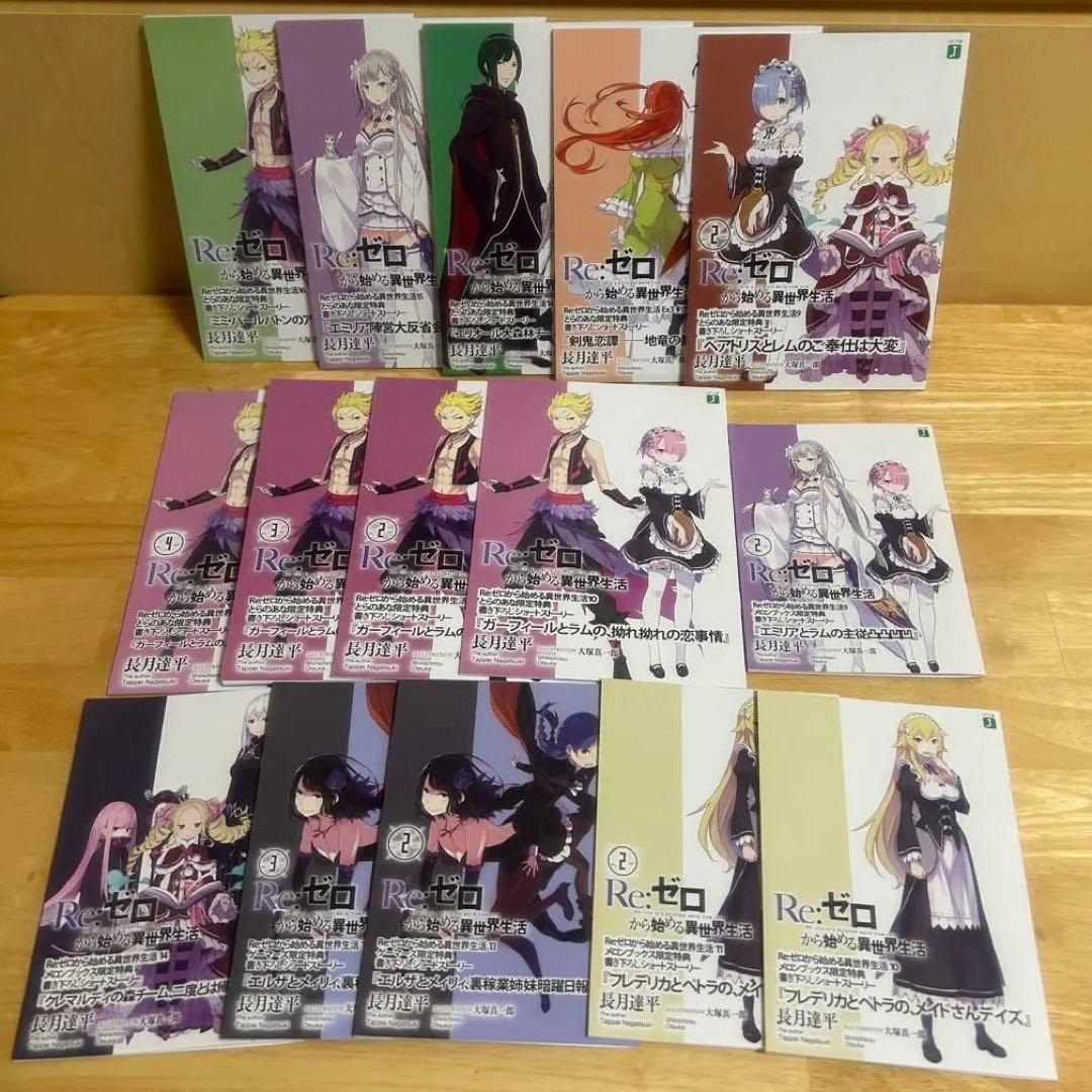 Re:ゼロから始める異世界生活　特典　小冊子　リゼロ