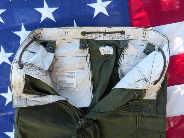 米軍実物 USED 1974”　M65フィールドパンツ M-R 269