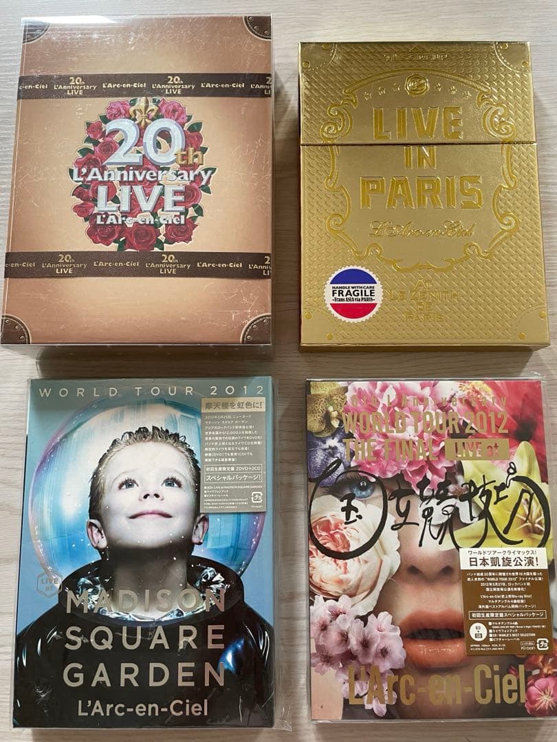 【美品】ラルク VAMPS HYDE ライブDVDまとめ売り！初回限定版多数あり