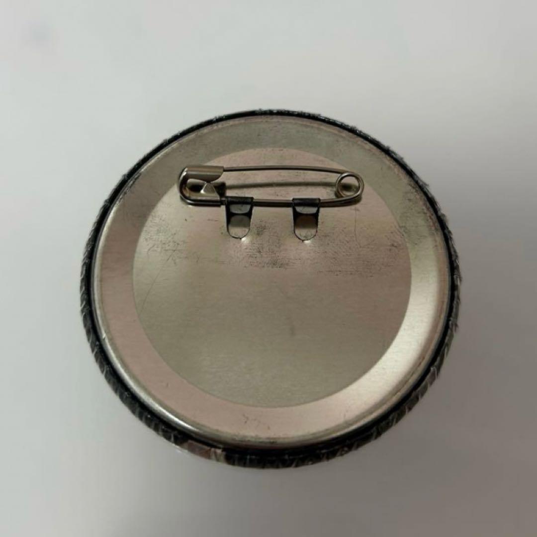 リンドウ　缶バッジ