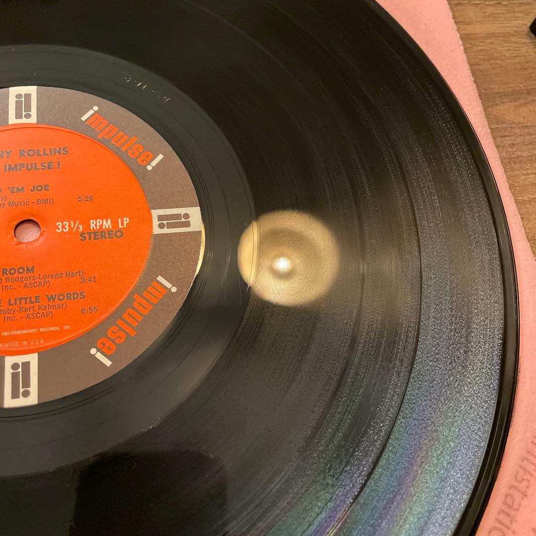 ソニーロリンズ USオリジナル VANGELDER刻印 ジャズ　レコード