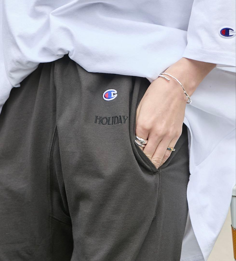 新作 チャンピオン×ジャーナルスタンダード by HOLIDAY フレアパンツ