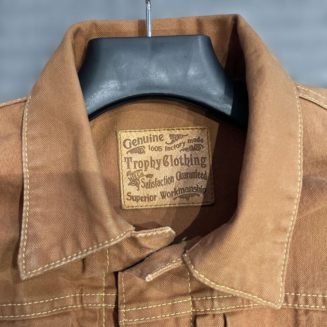 マイケル　トロフィークロージング 1605 ダートデニム ジャケット　L