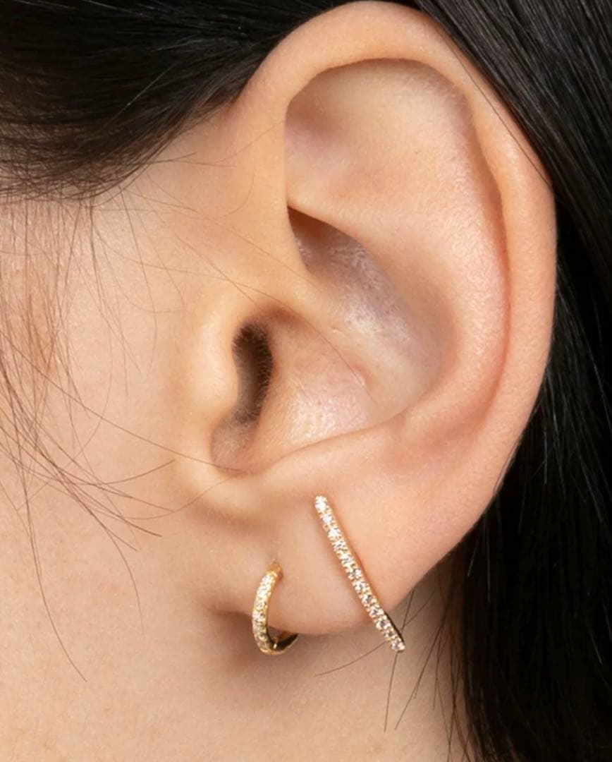 HIROTAKA GOSSAMER ダイヤモンド　 ピアス