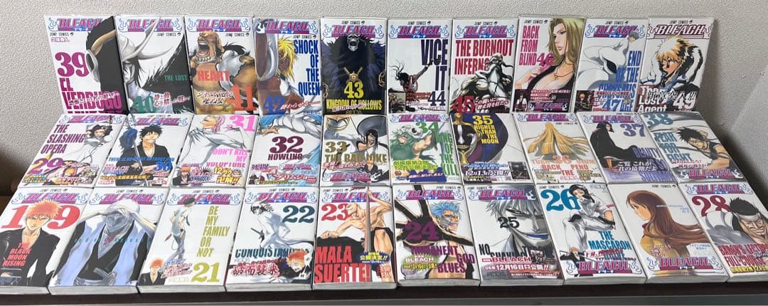 少年ジャンプ 19〜47、49巻 全巻初版 『BLEACH』 ブリーチ 久保帯人