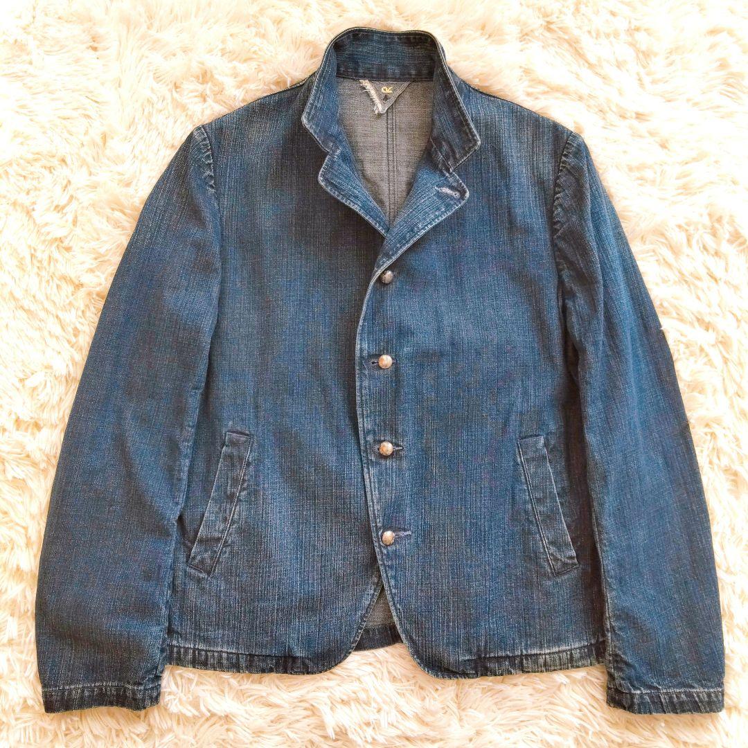 45R/45rpm　デニムジャケット　藍染　インディゴ コンチョボタン　サイズ4