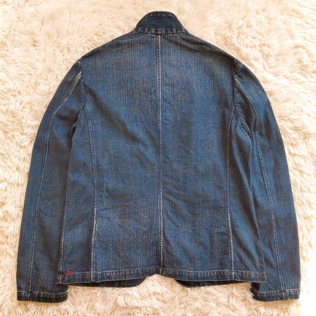 45R/45rpm　デニムジャケット　藍染　インディゴ コンチョボタン　サイズ4