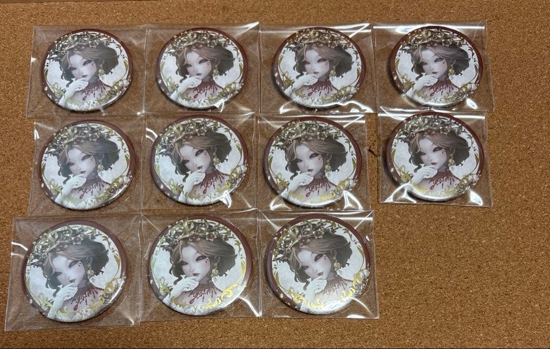 第五人格 IdentityV 血の女王 マリー ミュージアム UR缶バッジ
