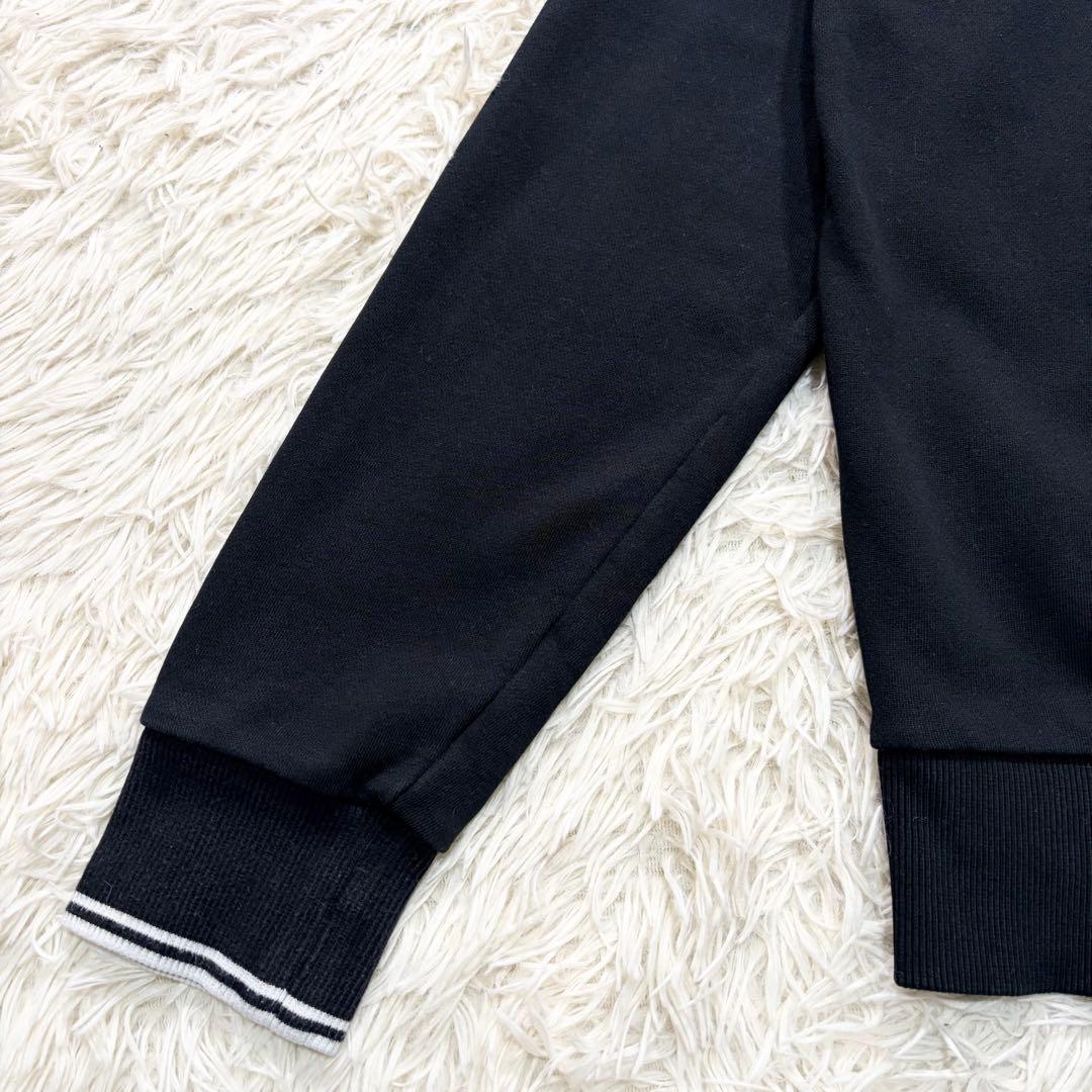 ✨ぞぞ✨フレッドペリー　スウェット　ティップライン　ブラック　M