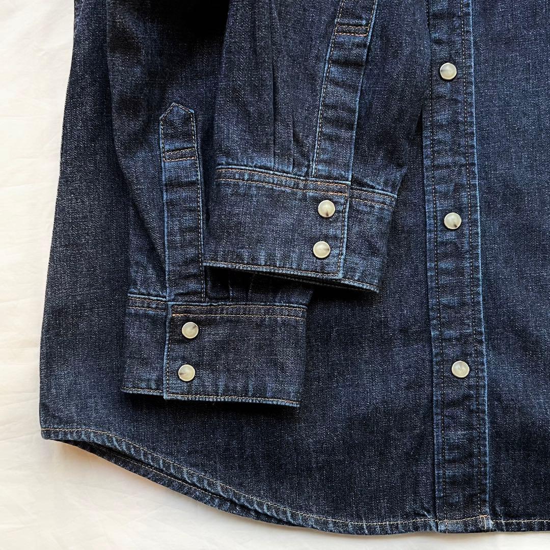 【2度着用】allureville アルアバイル デニム シャツ M ダンガリー