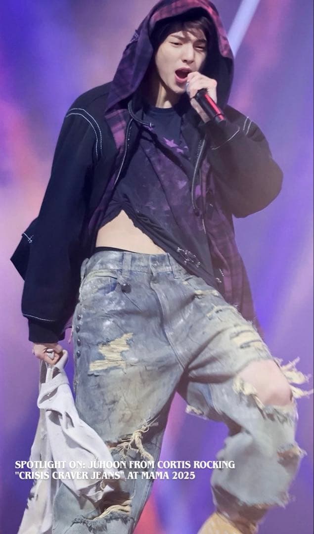 latui atelier ダメージ ワイドデニム