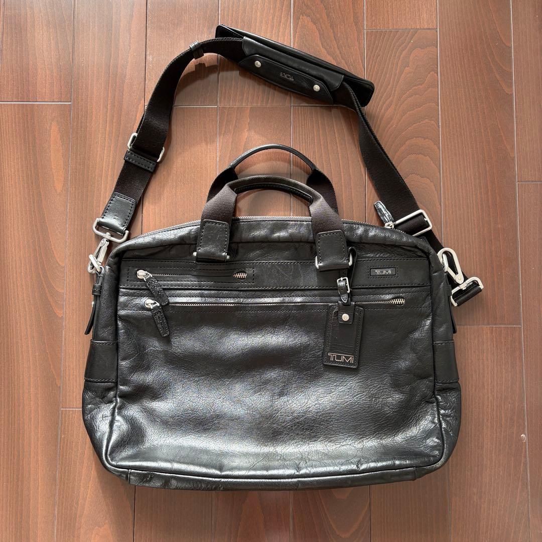 美品 TUMI／トゥミ slim brief ブリーフケース ビジネスバッグ