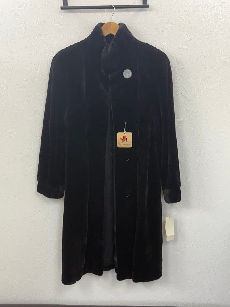 高級サガミンク ロングコート