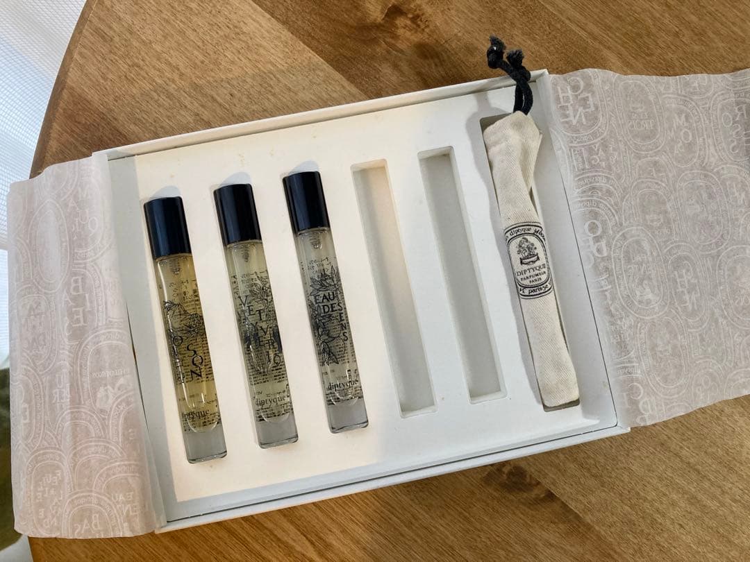 diptyque オードトワレ　3本セット　各7.5ml