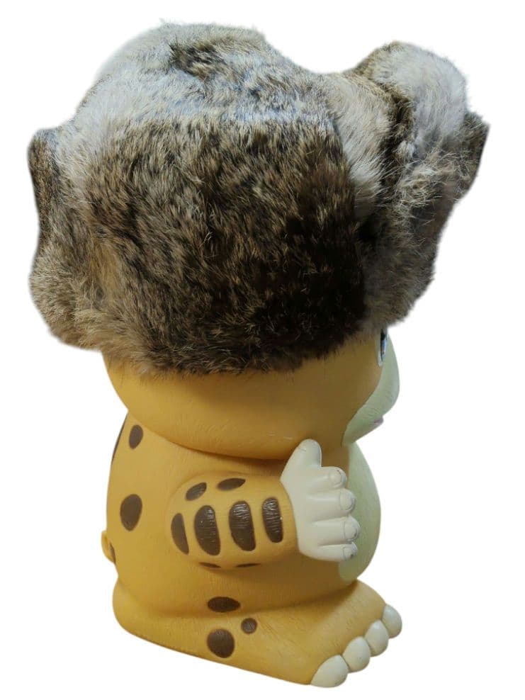 ミンク毛皮 帽子・ウシャンカ・ロシア帽 ヴィンテージボンバーキャップ