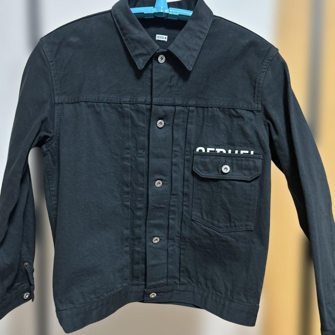 ろっこつさん専用SEQUEL デニムジャケット ブラック