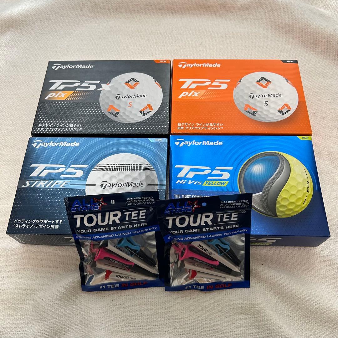 さ*も様 TaylorMade TP5/TP5x 4ダースゴルフボールセット