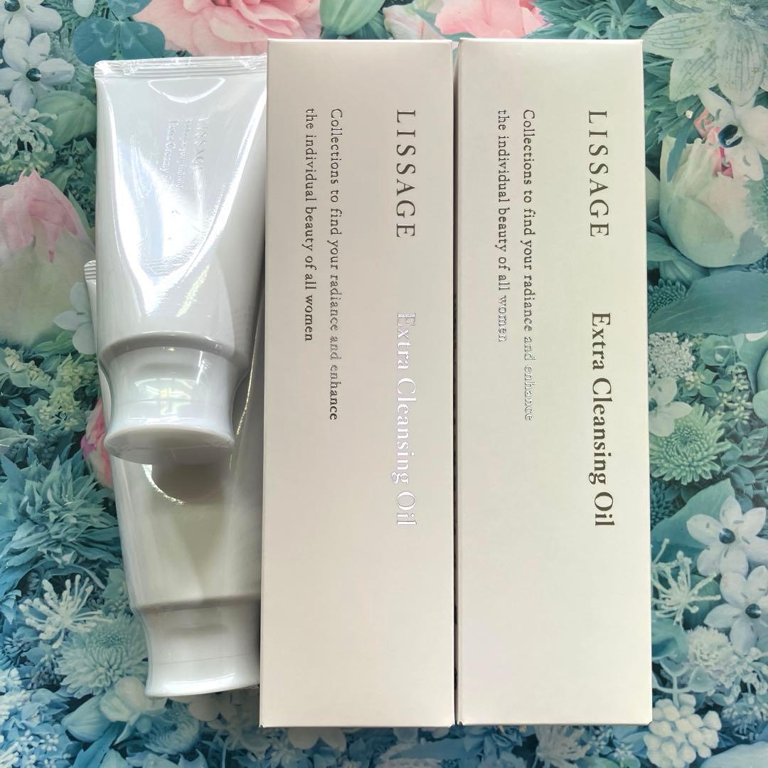 リサージ エクストラクレンジングオイル(2箱)＆クリーミィソープ(2本)