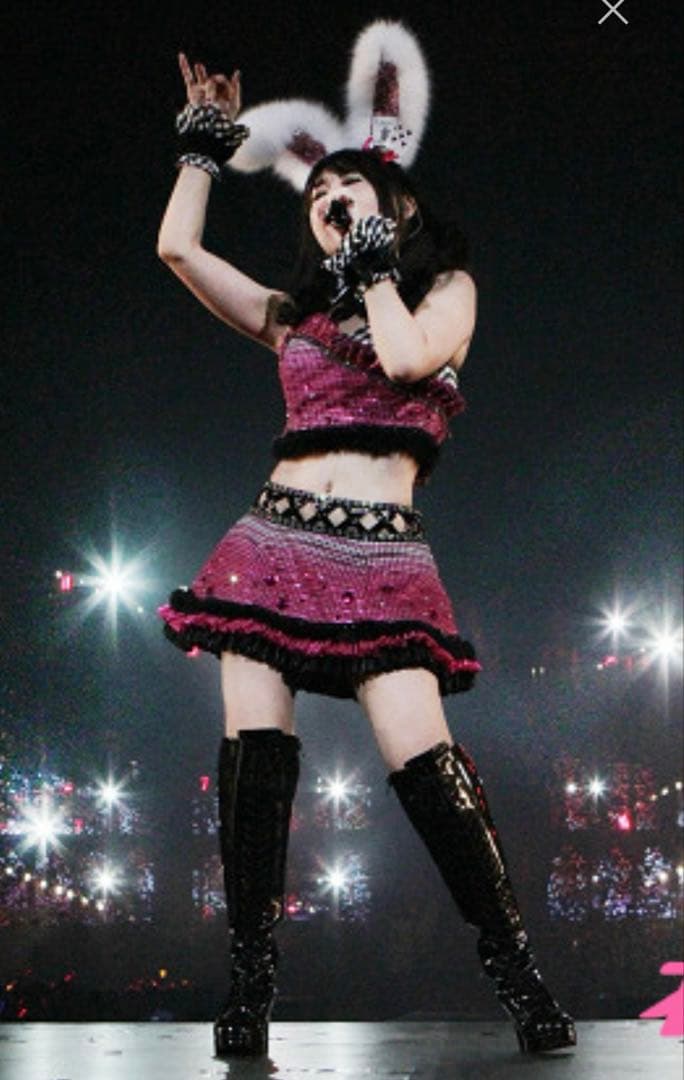 【難あり】水樹奈々 コスプレ ライブ衣装 うさぎ