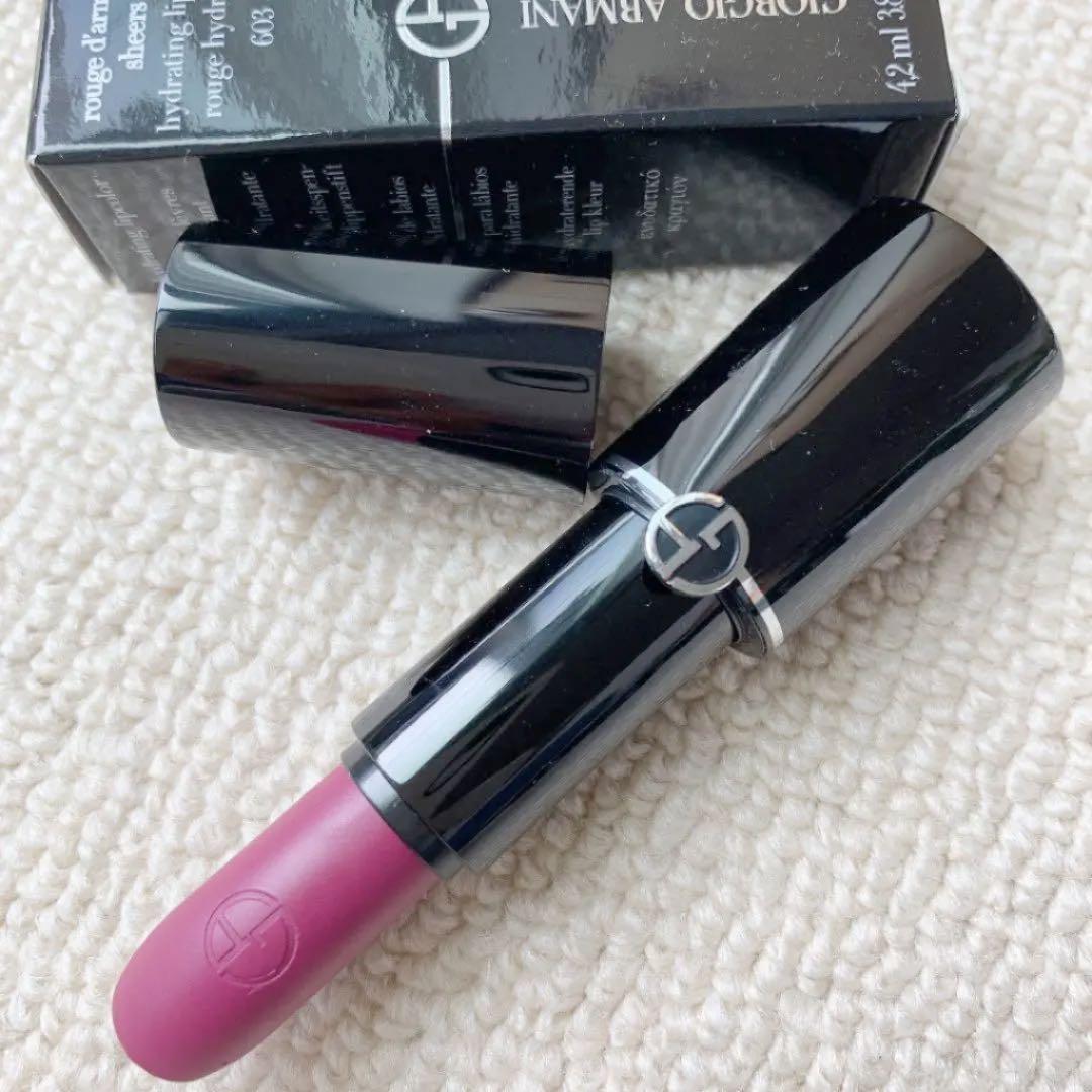 新品❤️ジョルジオアルマーニ ルージュ ドゥ アルマーニ  シアー603♪