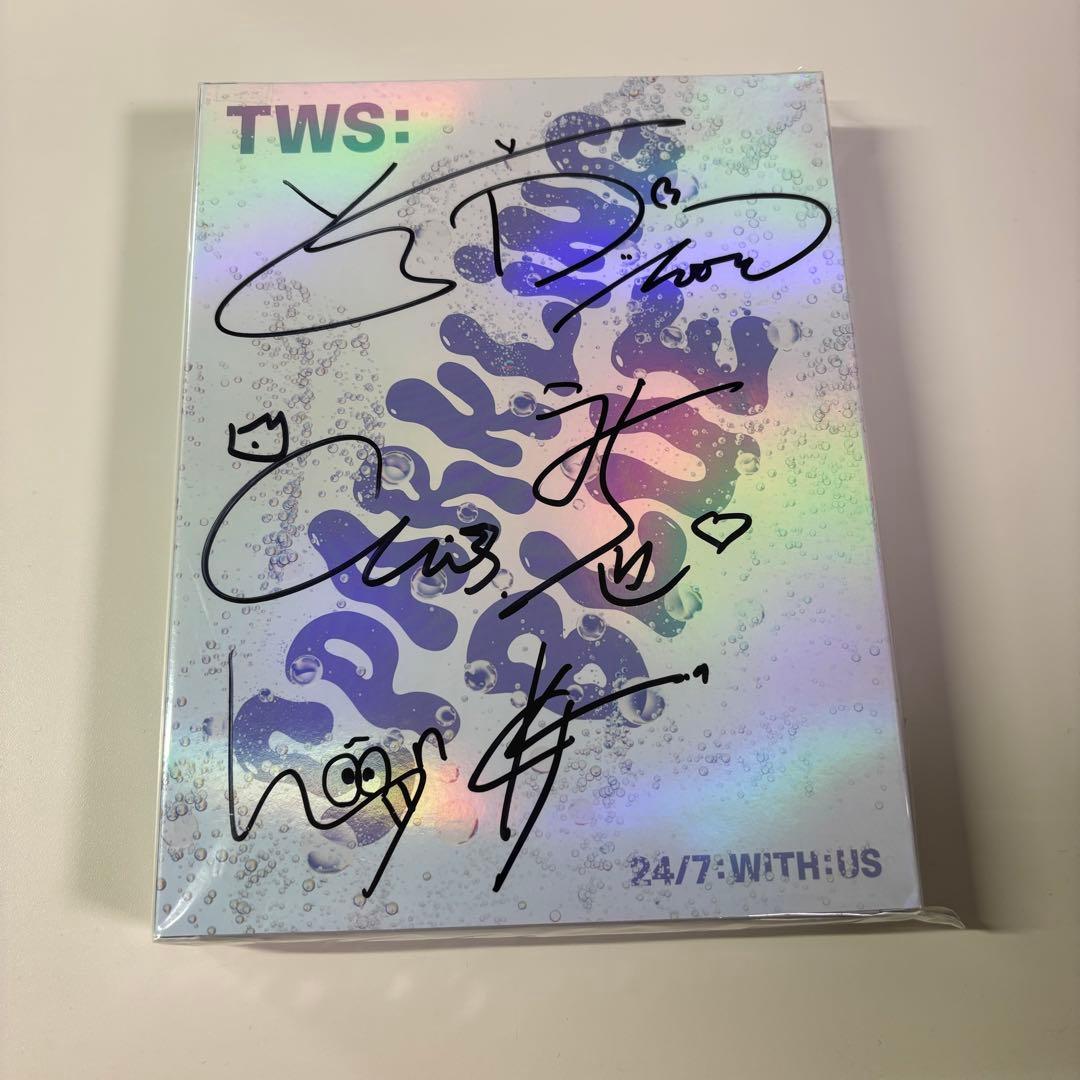 な*な様 TWS 直筆サイン入りアルバム sparkling blue
