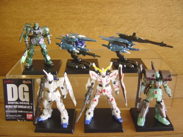 ♯Gcf29AA　デジタルグレードDG機動戦士ガンダムUC2ユニコーン:6種