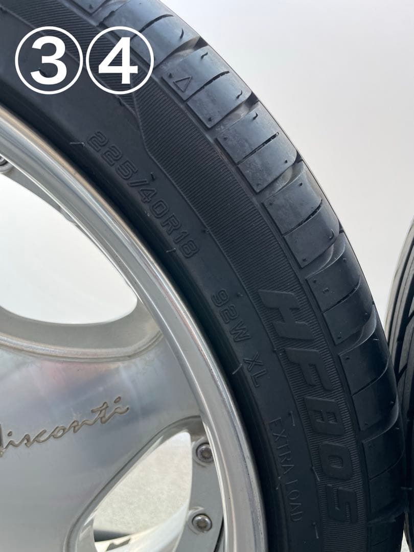 SSR Visconti LXD 18インチ タイヤホイール4本 早売り レア