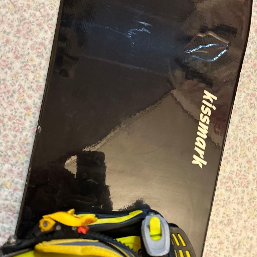こうき♡ kissmark スノーボード163 ドレイクビンディング付き♡