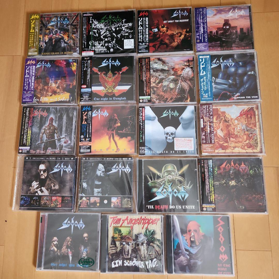 Sodom ソドムまとめ売り、CD28枚❗❗