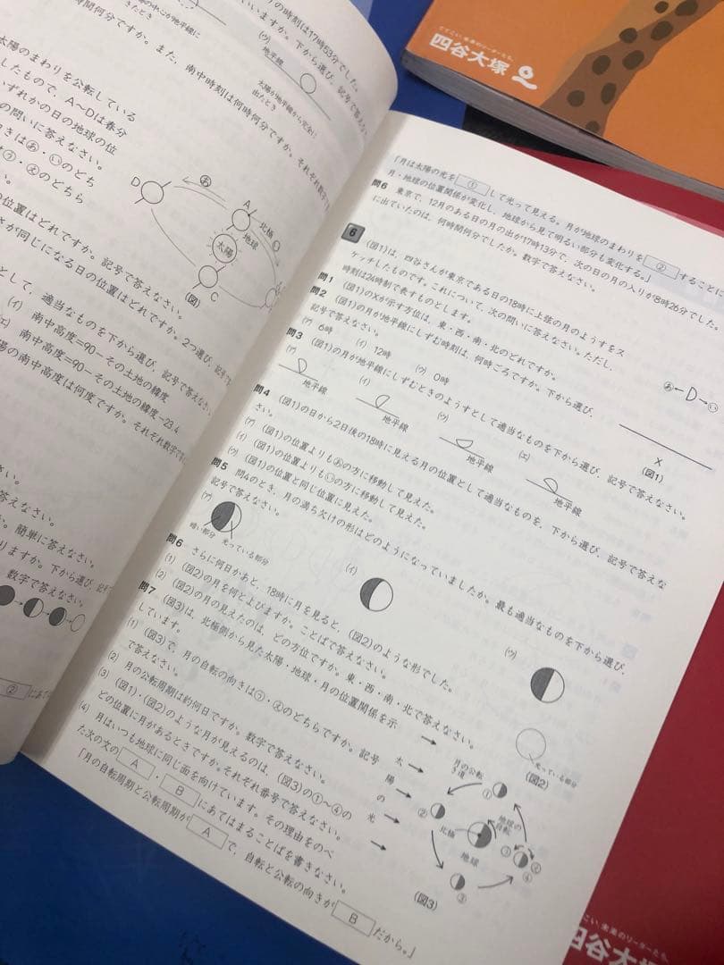 四谷大塚　６年予習/演習/漢字/計算　上　中古　2023年版