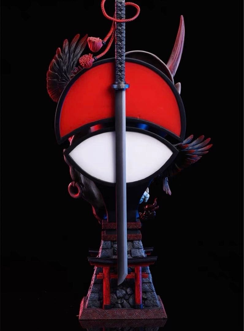 【新品】NARUTO ナルト うちはイタチ 半身 フィギュア ガレージキット