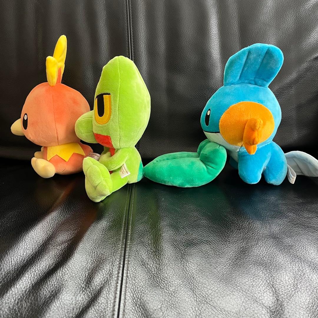 キモリ アチャモ ミズゴロウ　ドール　ぬいぐるみ