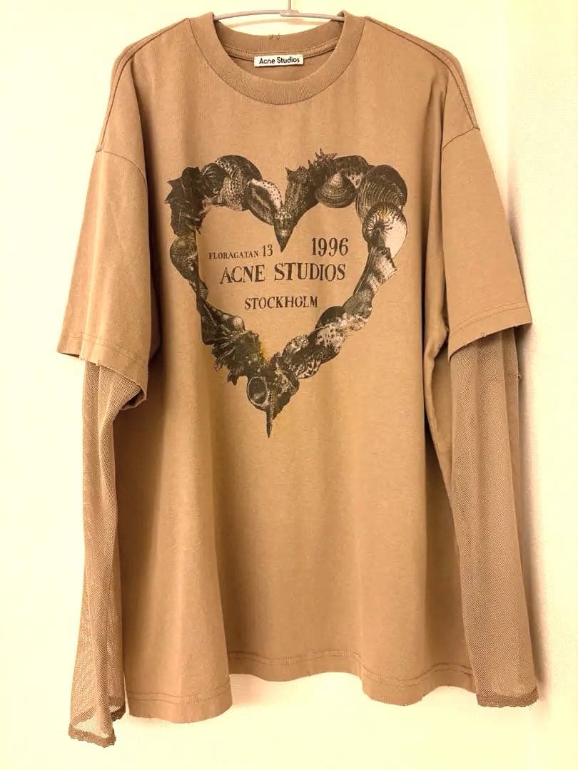 acne studios レイヤードTシャツ