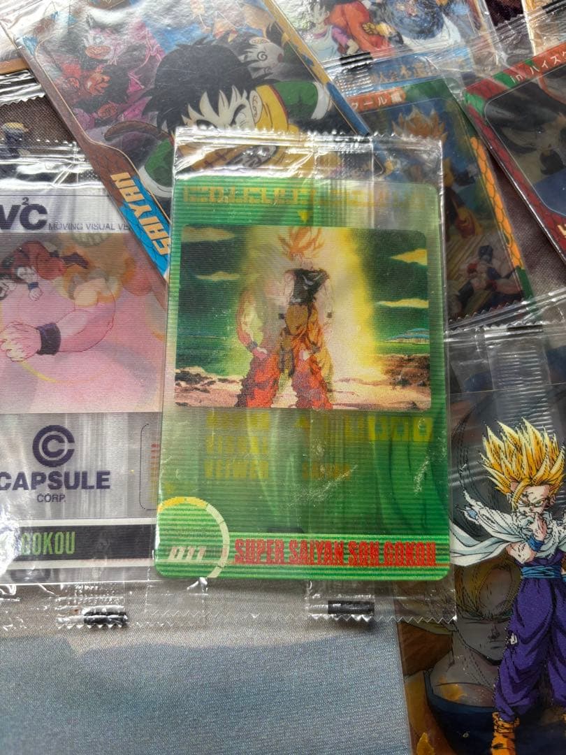 ドラゴンボール ウエハース カード 3D森永 未開封 まとめ売り 42枚