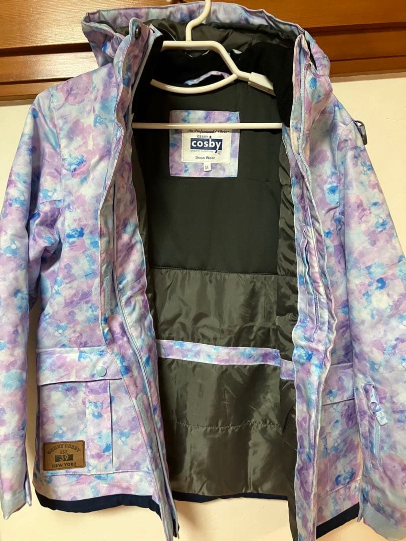 レディースMサイズ スキーウェア上下セット（パンツ付き）