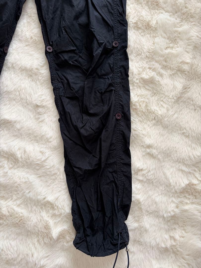 MAHARISHI ブラック ワークパンツ M-REG