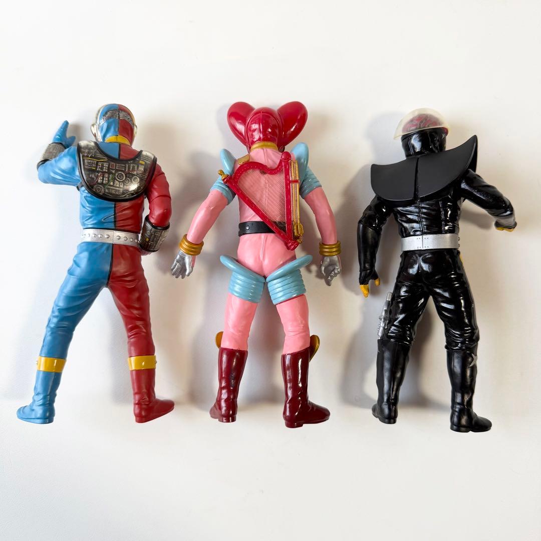 ソフビ魂 キカイダー01 ビジンダー ハカイダー ソフビ フィギュア