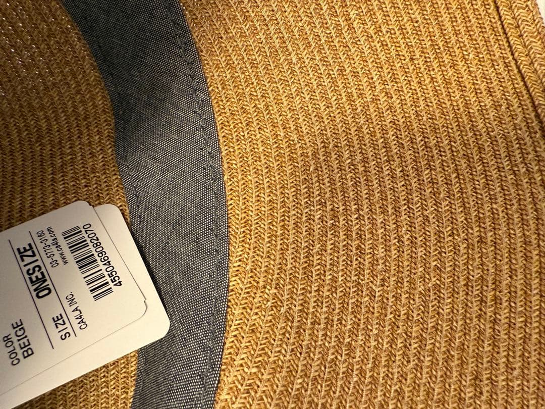 CA4LA キャスケット　デイリー　カジュアル　麦わら帽子