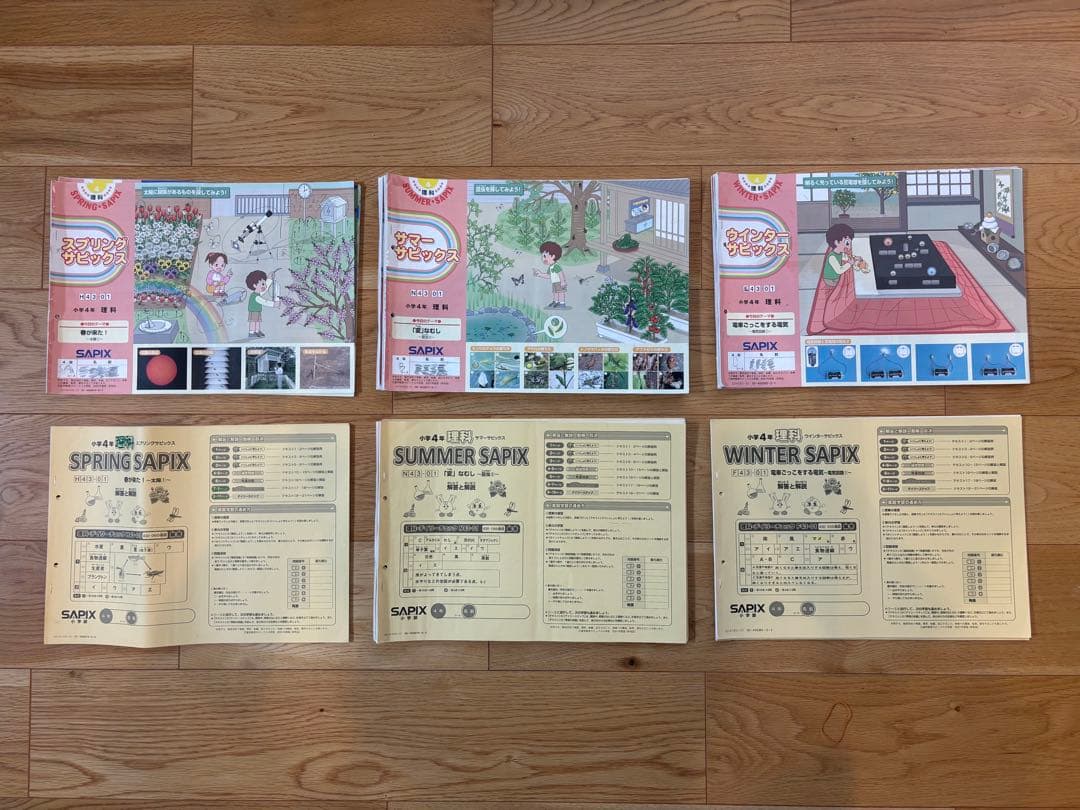 Daily SapiX 学習教材 4年生セット
