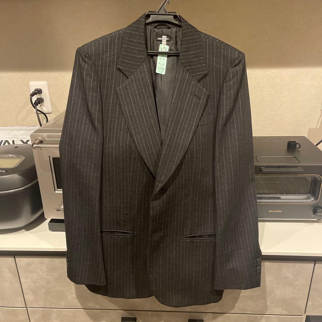 Giorgio Armani ストライプスーツ　ジャケット、パンツ