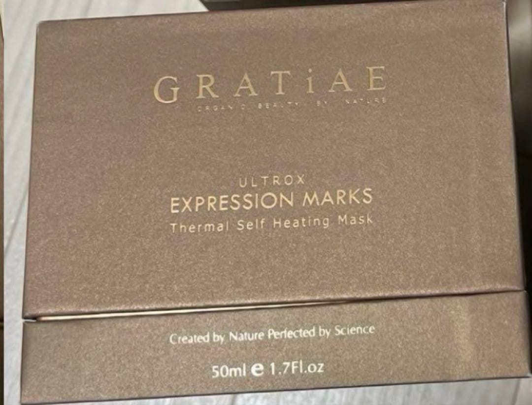 グラティエULTROXサーマルマスク&ボルケーノアッシュマスク1枚付新品