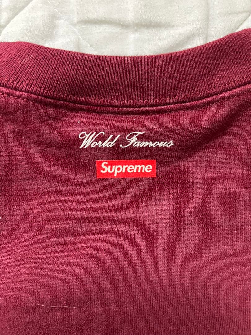トップス Supreme 20AW Aerial Crewneck Burgundy
