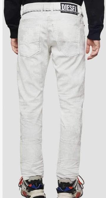 DIESEL 未使用美品限定モデル コーティングホワイトジョグジーンズ