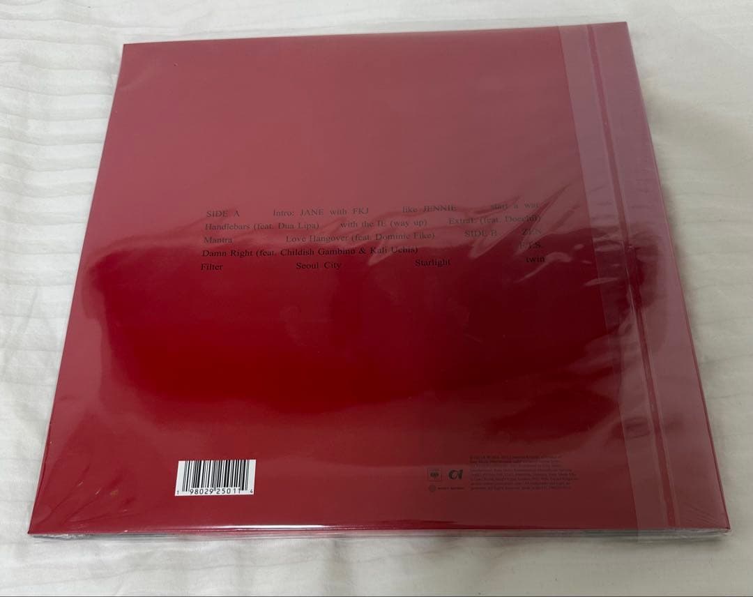 Jennie / Ruby 輸入盤LP (レッド・ヴァイナル)