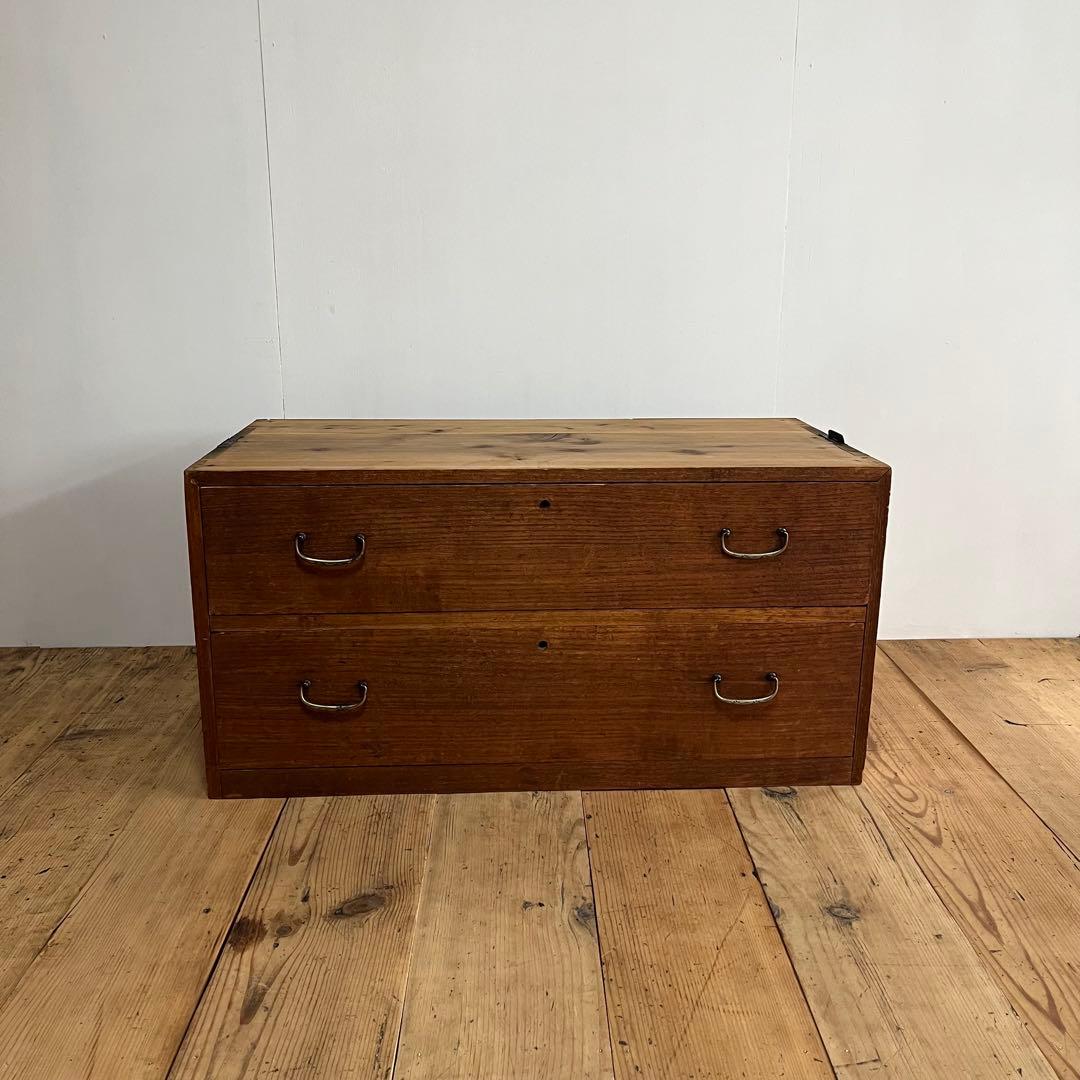 アンティーク タンス チェスト テレビ台 ローボード 展示台 z711