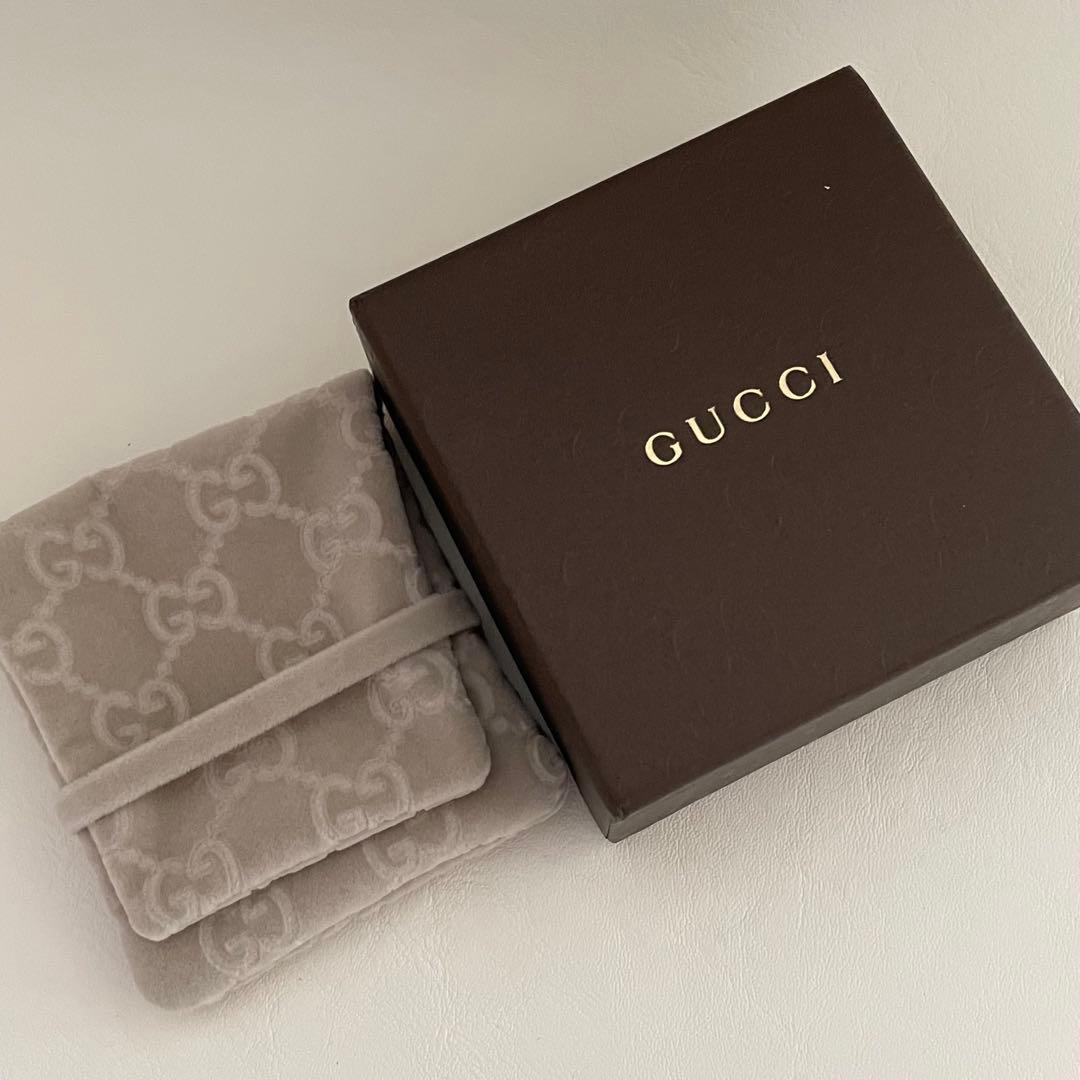 極美品　グッチ　ネクタイピン　付属品　ディアマンテ　925 ビジネス　スーツ