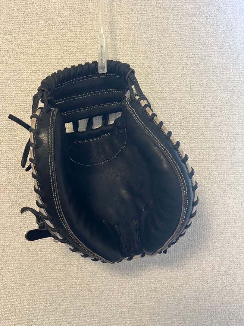 ハタケヤマ　ゴールドオーダー　硬式ミット　刺繍なし