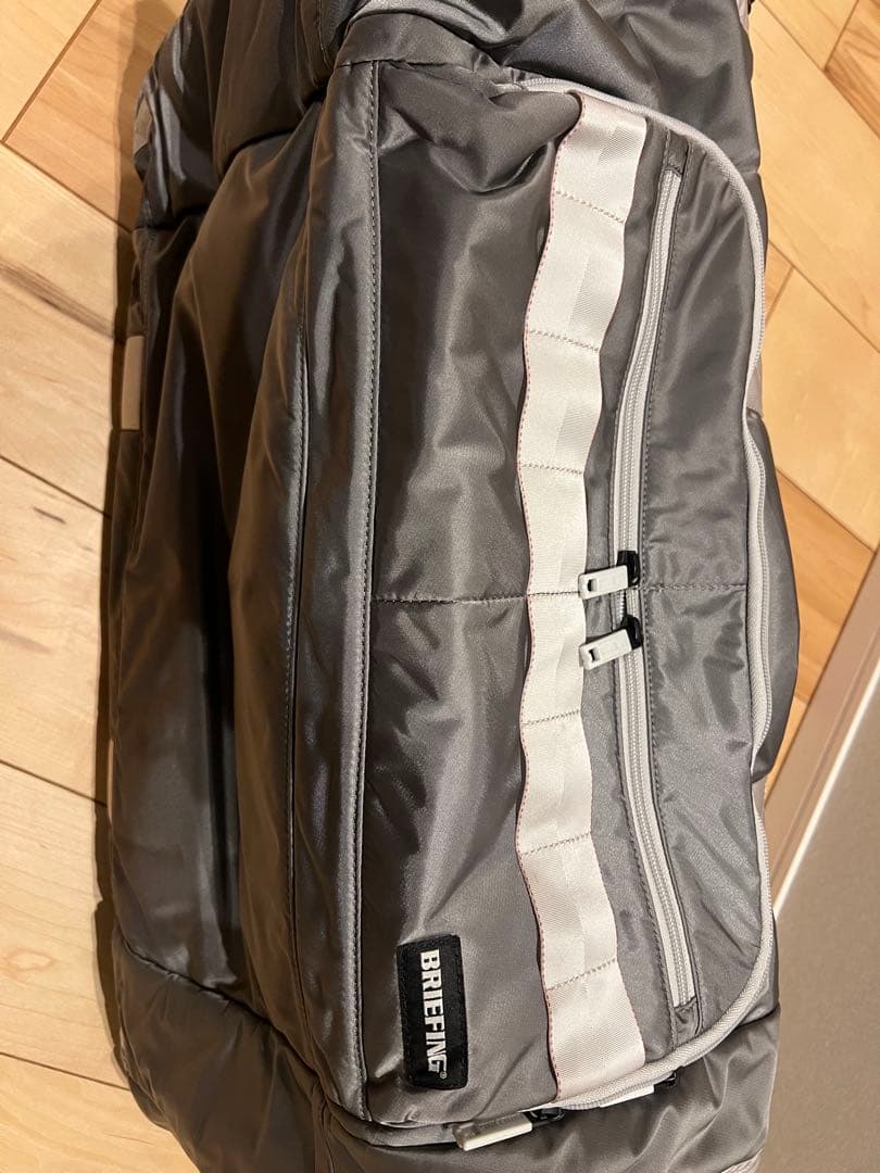 ブリーフィング club container eco twill gray